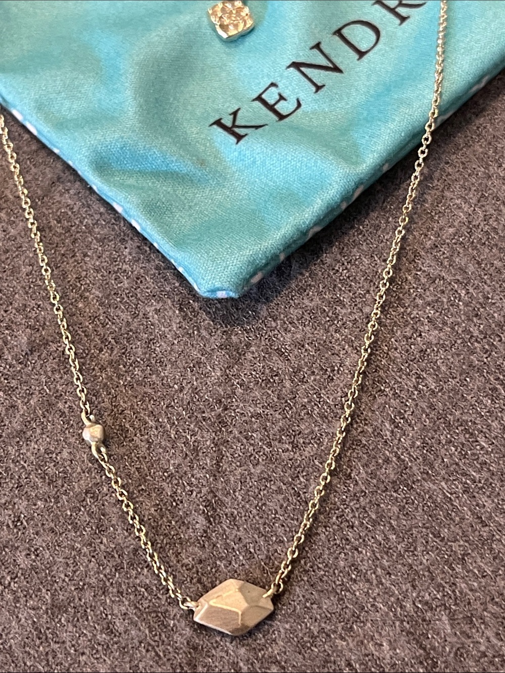Kendra Scott Laureen Goldtone Necklace - Picture 2 of 4
